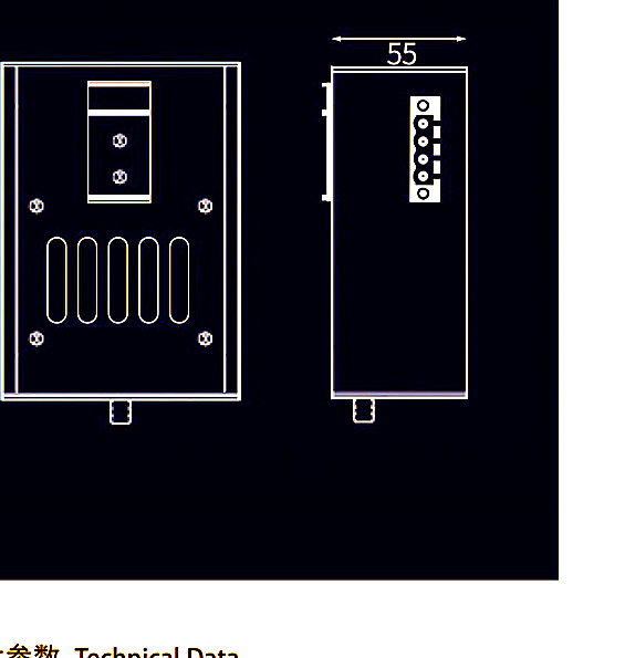 SG.CSL.200L installation dimensions drawing reference