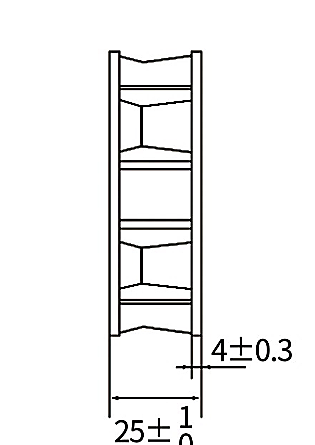 SG8025HA1 SG8025HA2 side depth drawing reference